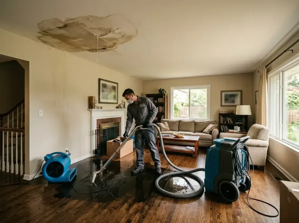 attic-pipe-burst-ceiling-drip-008 — frequently asked questions, Water Damage Restoration & Carpet Care in Brookdale, NJ